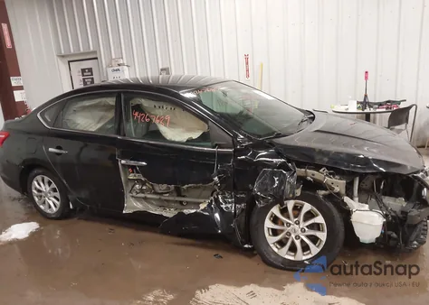 2019 Nissan Sentra Sv z USA, uszkodzony, nr VIN 3N1AB7AP0KY270019